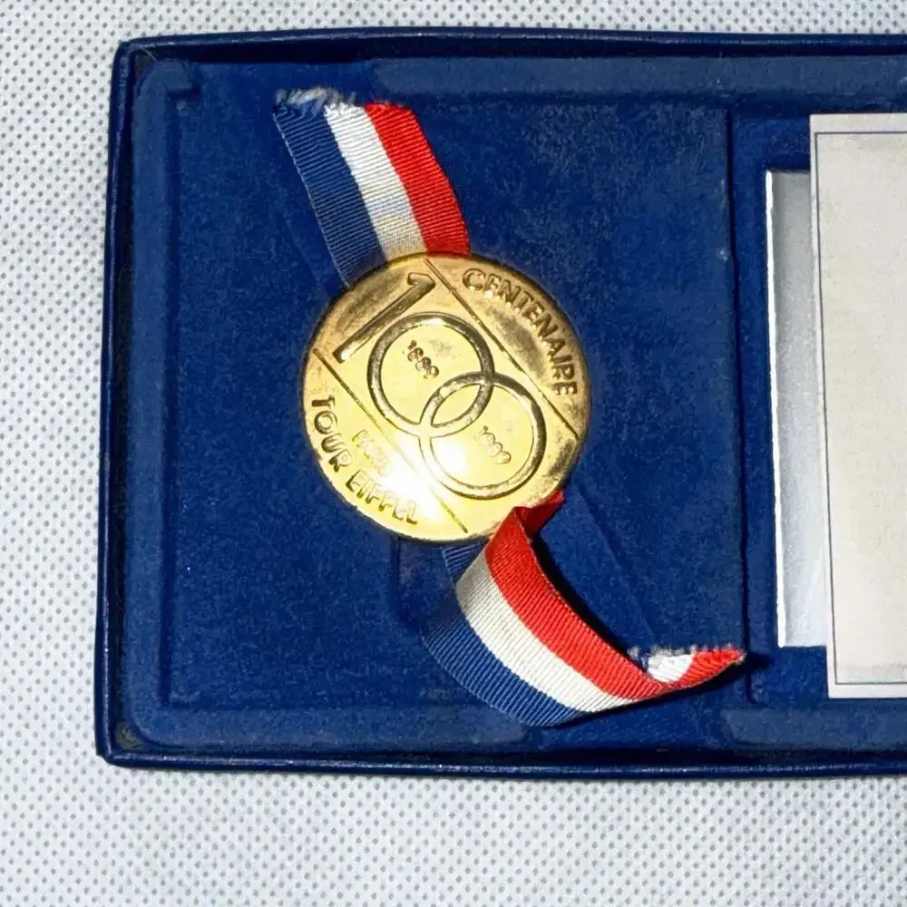 Bernard Lalande Paris Tour Eiffel 1889-1989 Centenaire Commemorative Medal